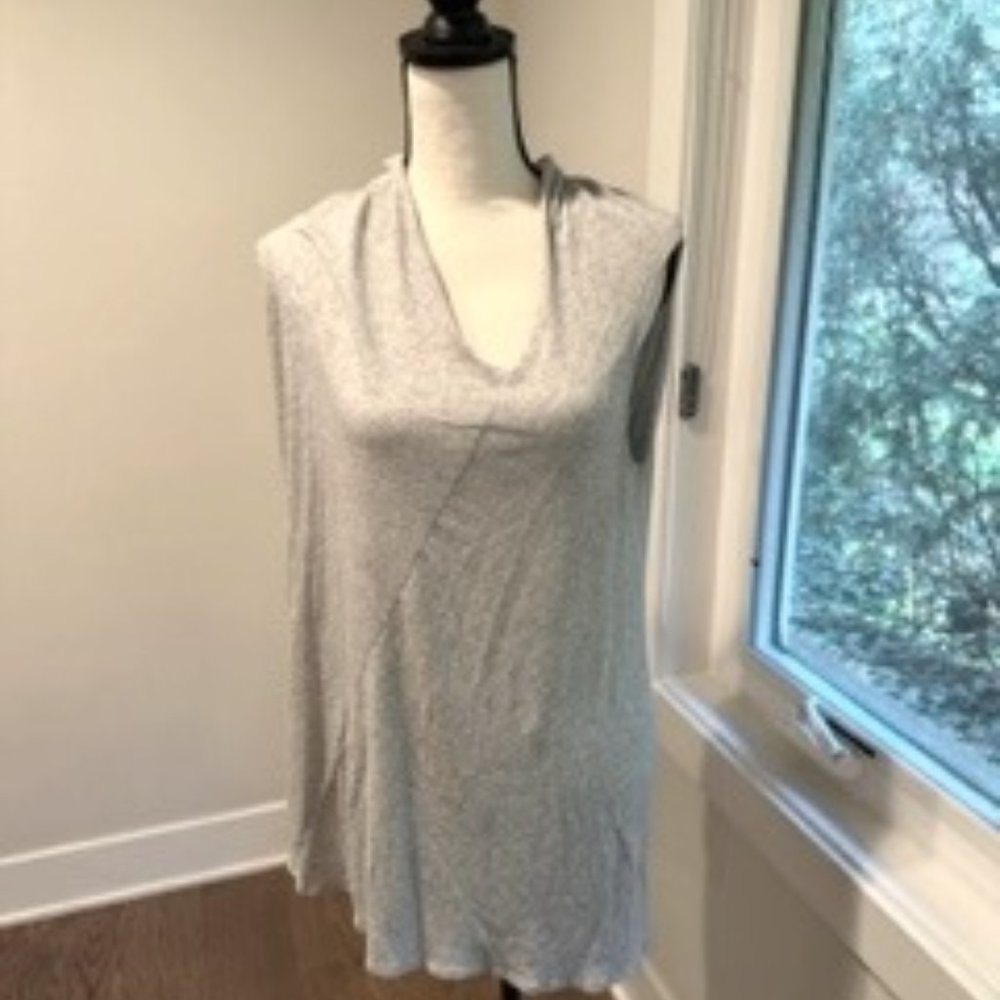 Rachel Zoe Cotton Asymetrical Sleeveless Top - Size L